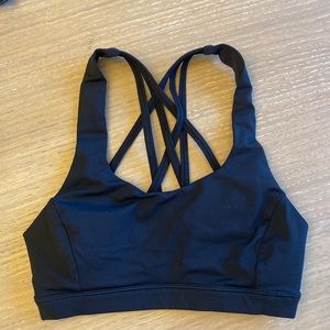Lululemon Free to be Serene Bra C/D. Size 2. Black. EUC.